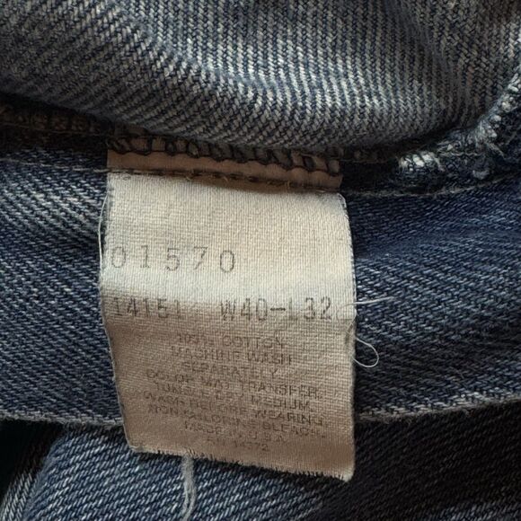 Wild Ass USA Made Men’s 40x32 Jeans Vintage Workwear Denim - Picture 13 of 16